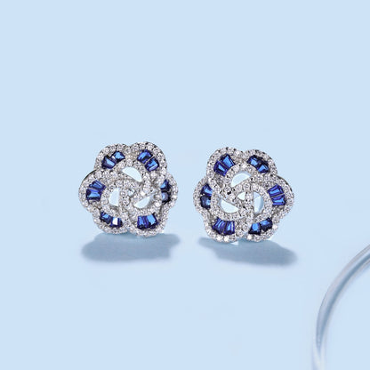 [LUCKY LOVE]Exquisite Flower Shape Daily Earrings