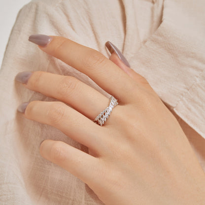 [LUCKY LOVE]Unique Colorful Marquise Cut Daily Ring