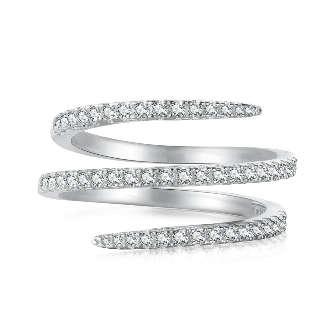[LUCKY LOVE]Unique Vibrant Entangle Daily Ring