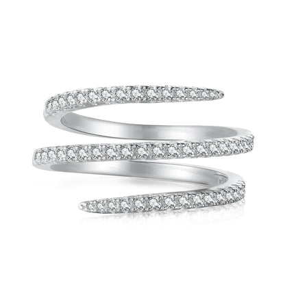 [LUCKY LOVE]Unique Vibrant Entangle Daily Ring