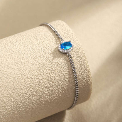[LUCKY LOVE]Exquisite Oval Shape Bracelet