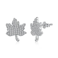 [LUCKY LOVE]Exquisite Maple Leaf Design Earrings