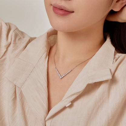 [LUCKY LOVE]Ornate Round Cut Necklace