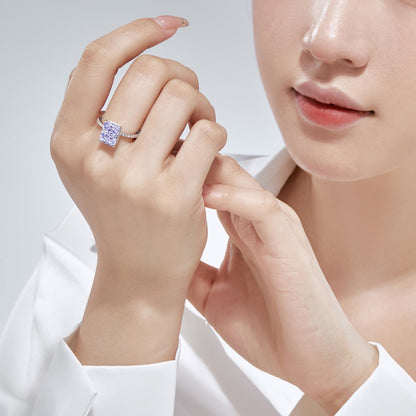 [LUCKY LOVE]4.0 Carat Luxurious Engagement Ring