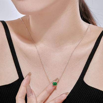 [LUCKY LOVE]Luxurious Square Shape Colorful Necalack