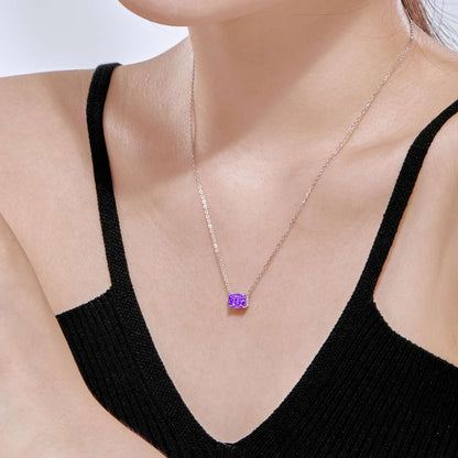 [LUCKY LOVE]Luxurious Square Shape Colorful Necalack