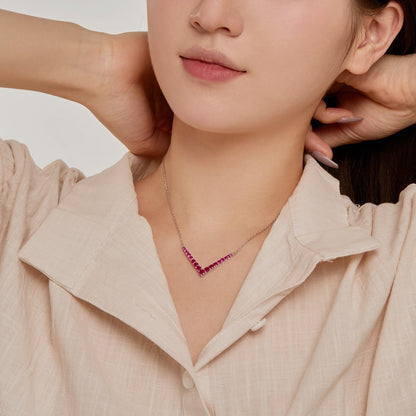 [LUCKY LOVE]Ornate Round Cut Necklace