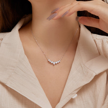 [LUCKY LOVE]Dainty Colorful Heart Necklace