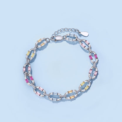 [LUCKY LOVE]Dazzling Colorful Daily Bracelet