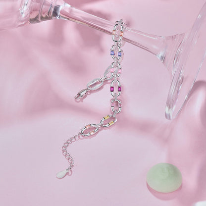 [LUCKY LOVE]Dazzling Colorful Daily Bracelet