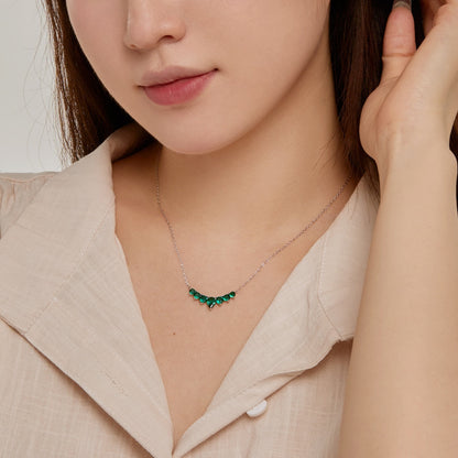 [LUCKY LOVE]Dainty Colorful Heart Necklace