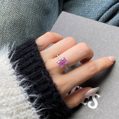 [LUCKY LOVE]4.0 Carat Luxurious Engagement Ring