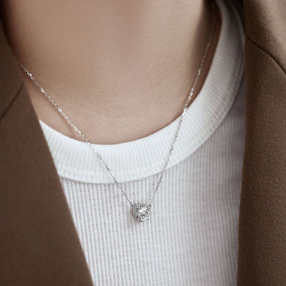 [LUCKY LOVE]Luxurious Round Cut Necklace