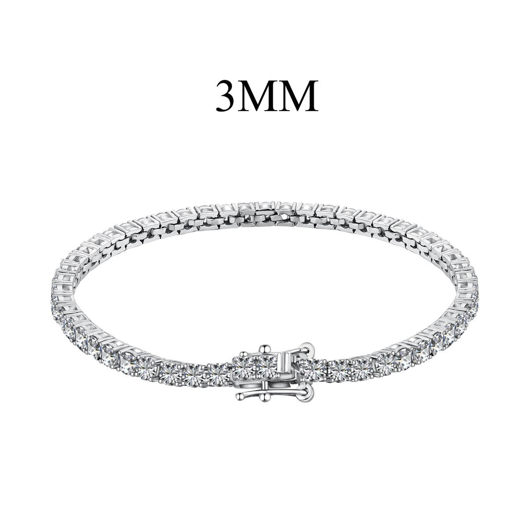 [LUCKY LOVE]Radiant Colorful Round Cut Party Bracelet