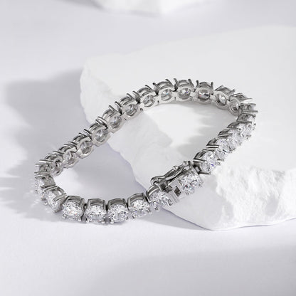 [LUCKY LOVE]0.75 Carat Dazzling Round Cut Wedding Bracelet