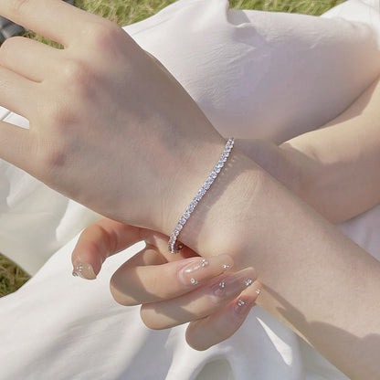 [LUCKY LOVE]Radiant Colorful Round Cut Party Bracelet