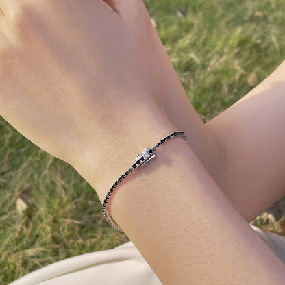 [LUCKY LOVE]Radiant Colorful Round Cut Party Bracelet