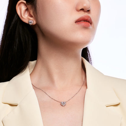 [LUCKY LOVE]Exquisite Heart Shape Necklace