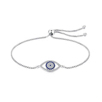 [LUCKY LOVE]Dazzling Eye Shape Necklace