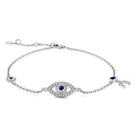 [LUCKY LOVE]Dainty Eye Shape Necklace