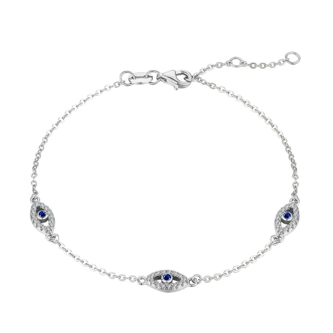 [LUCKY LOVE]Evil Eye Shape Pendent Necklace