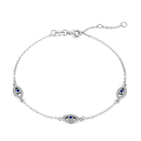 [LUCKY LOVE]Evil Eye Shape Pendent Necklace