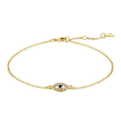 [LUCKY LOVE]Evil Eye Shape Necklace