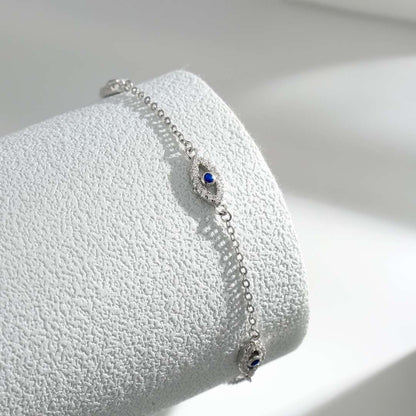 [LUCKY LOVE]Evil Eye Shape Pendent Necklace