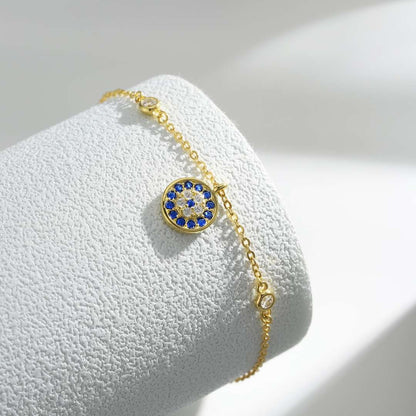 [LUCKY LOVE]Devil's Eye Round Shape Bracelet