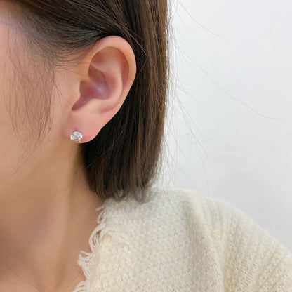 [LUCKY LOVE]Unique Round Shape Earrings