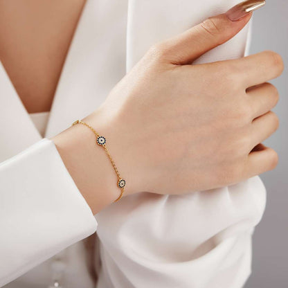 [LUCKY LOVE]Delicate Round Shape Pendent Necklace