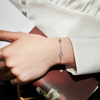 [LUCKY LOVE]Gost Shape & Round Shape Necklace