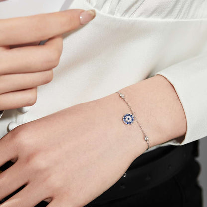 [LUCKY LOVE]Devil's Eye Round Shape Bracelet