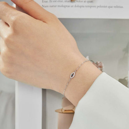 [LUCKY LOVE]Evil Eye Shape Necklace