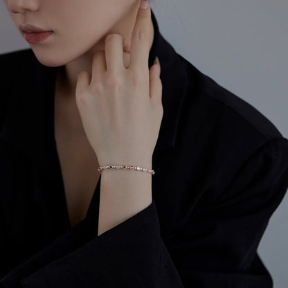 [LUCKY LOVE]Sparkling Exquisite Round Cut Party Bracelet