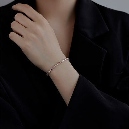 [LUCKY LOVE]Sparkling Exquisite Round Cut Party Bracelet
