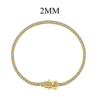 [LUCKY LOVE]Radiant Colorful Round Cut Party Bracelet