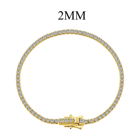 [LUCKY LOVE]Radiant Colorful Round Cut Party Bracelet