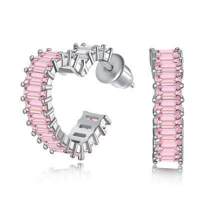 [LUCKY LOVE]Radiant Heart Cutout Earrings