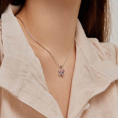 [LUCKY LOVE]Gorgeous Multi Colorful Necklace