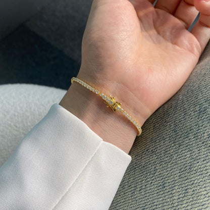 [LUCKY LOVE]Radiant Colorful Round Cut Party Bracelet