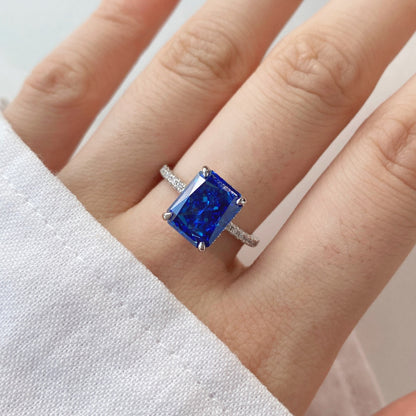 [LUCKY LOVE]4.0 Carat Luxurious Engagement Ring