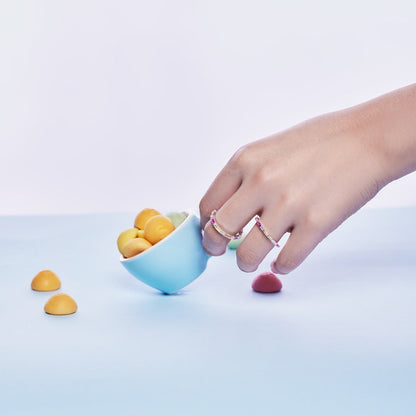 [LUCKY LOVE]Lively In Shades Elegant Radiant Cut Daily Ring