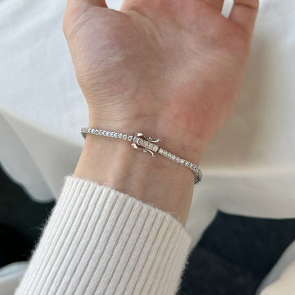 [LUCKY LOVE]Dazzling Exquisite Round Cut Daily Bracelet