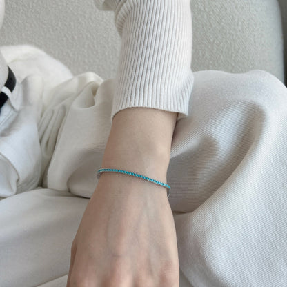 [LUCKY LOVE]Dazzling Exquisite Round Cut Daily Bracelet
