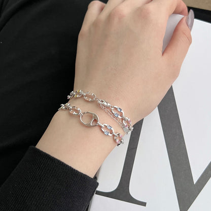 [LUCKY LOVE]Dazzling Colorful Daily Bracelet