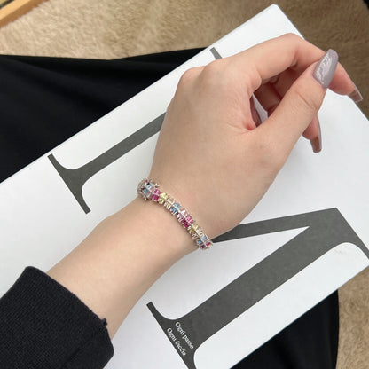 [LUCKY LOVE]Sparkling Exquisite Multi Cut Party Bracelet