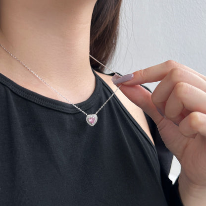 [LUCKY LOVE]Exquisite Heart Shape Necklace