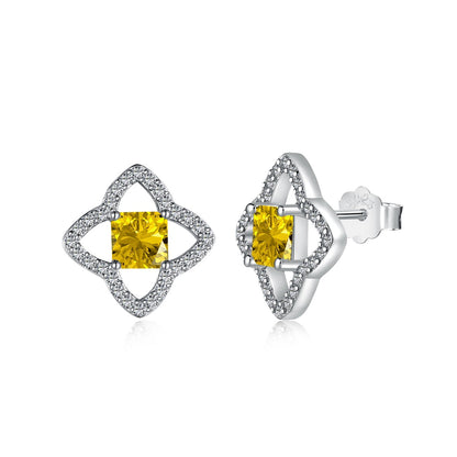 [LUCKY LOVE]Elegant Star Shape Princess Cut Daily Earrings