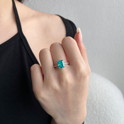 [LUCKY LOVE]4.0 Carat Luxurious Engagement Ring